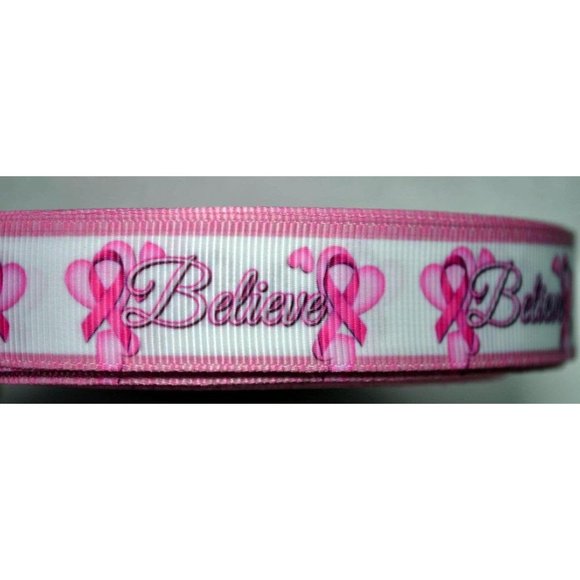 Mother & Daughter Pink White Breast Cancer Believe - Picture 3 of 3
